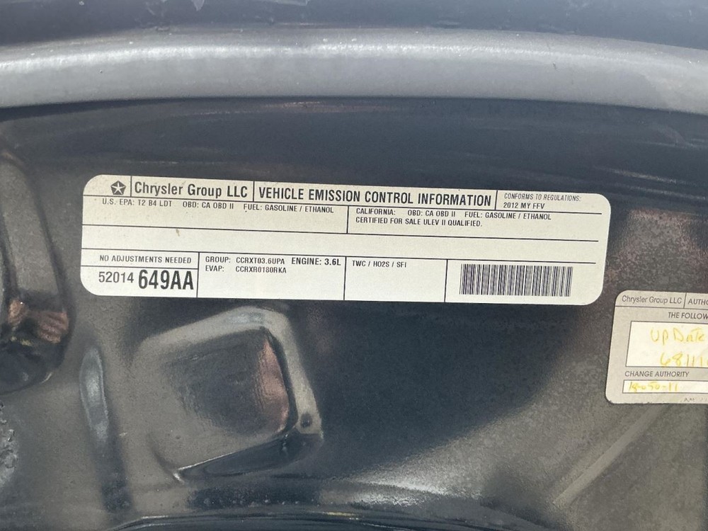 Windshield Wiper Motor Fits 11-13 DURANGO 864750