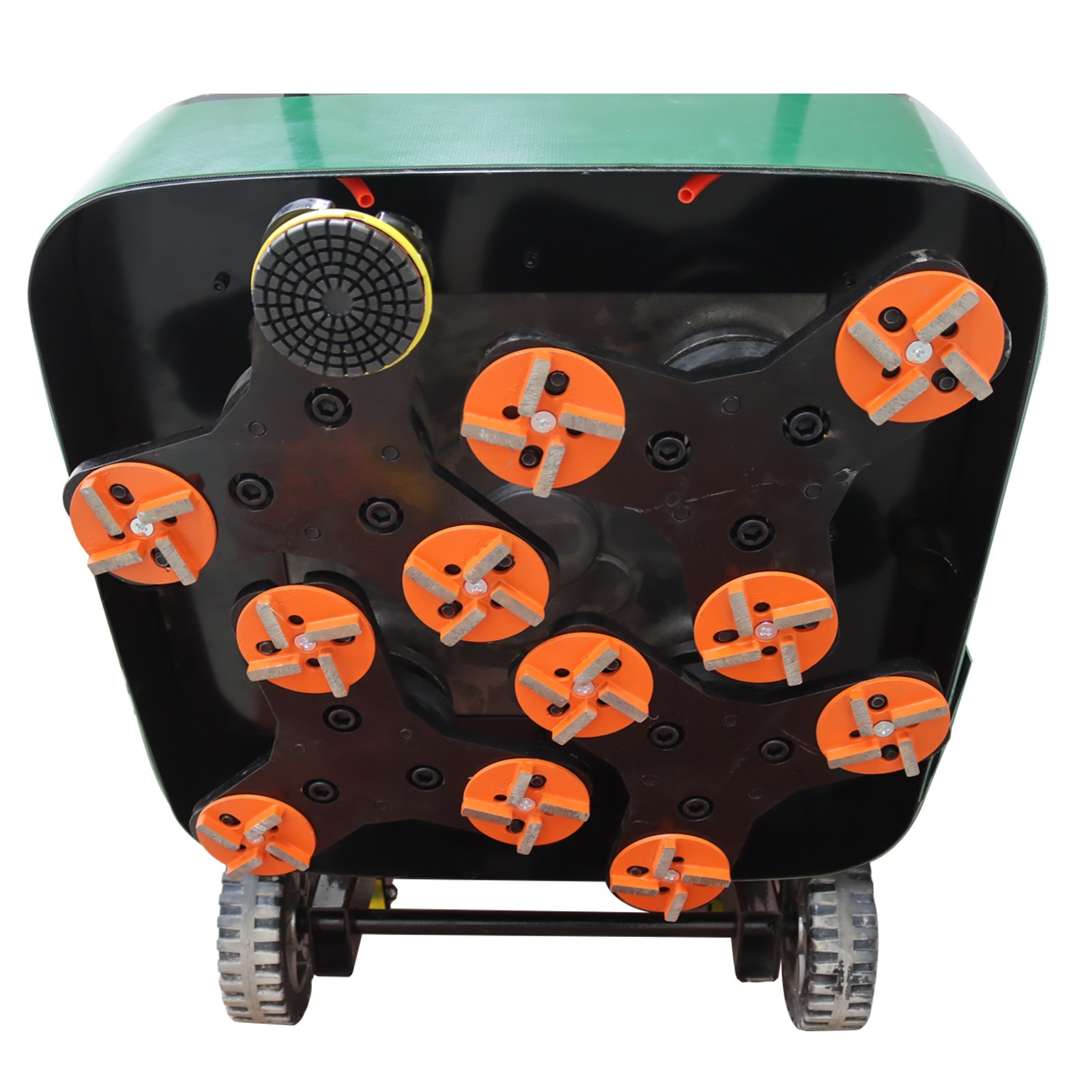 LED Light 12Grinding Discs Concrete Floor Grinder Polisher Sander220V 24.8"Width