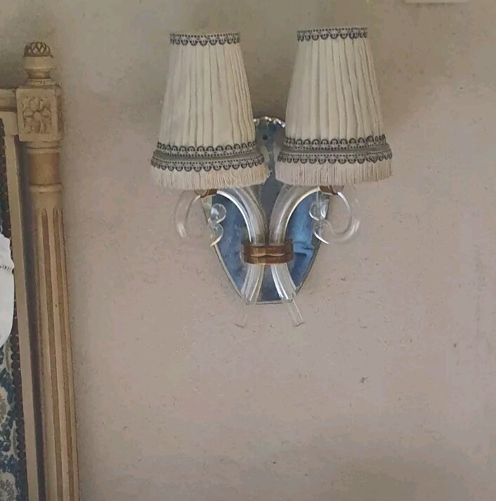 Vintage 1950s French Wall Sconces