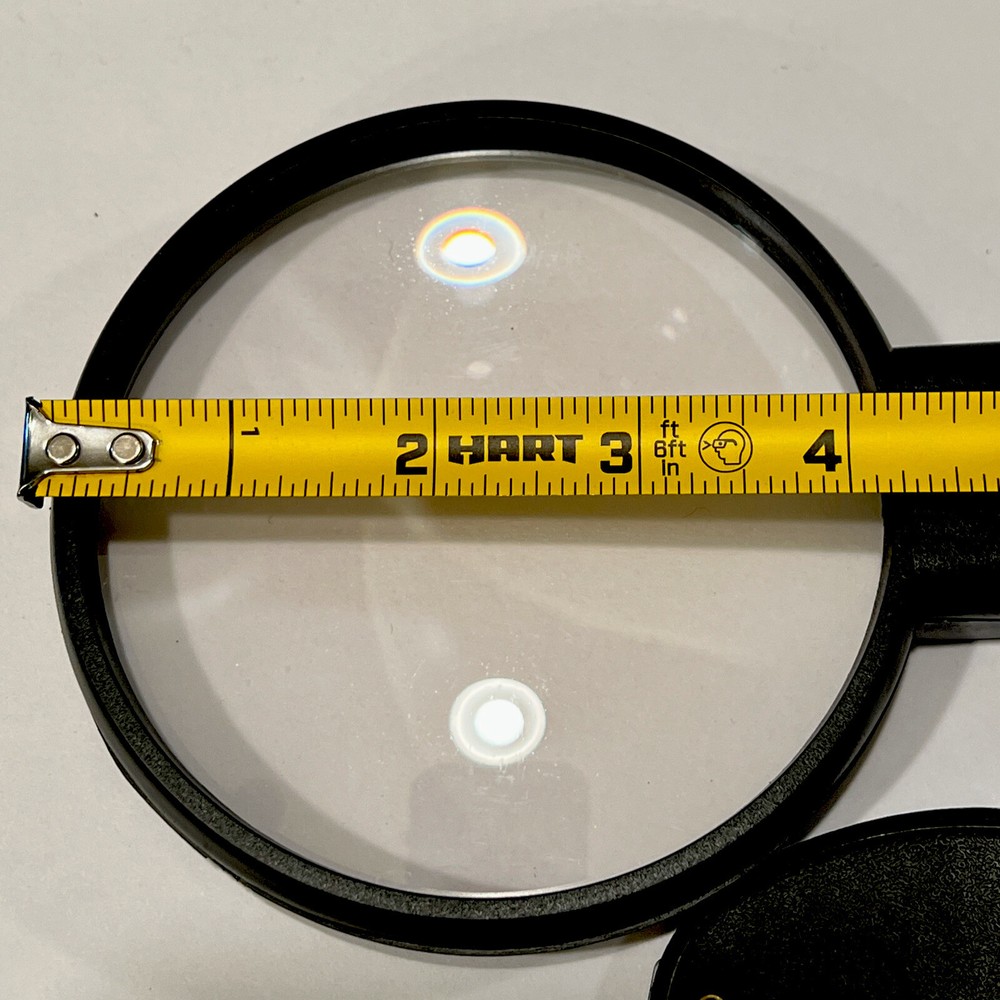 Magnifying Glass with Light Handheld & Stand Includes a Mini Portable Magnifier