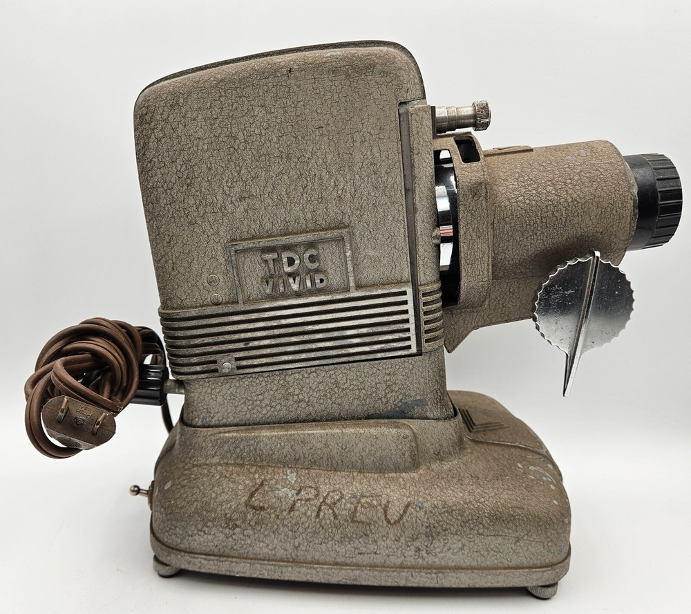 Vintage TDC Vivid Model D Slide Projector No Case