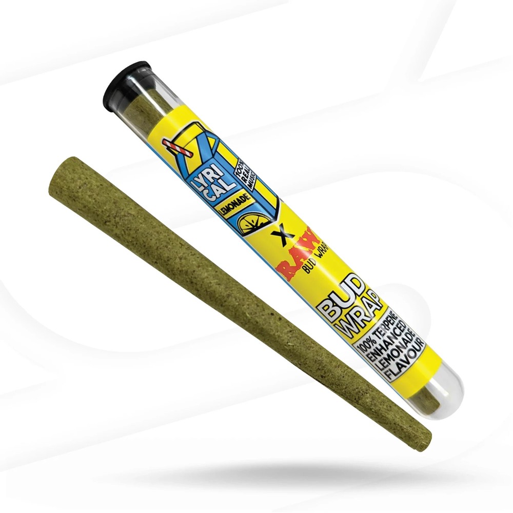 RAW Lyrical Lemonade Bud Wraps Terp Infused