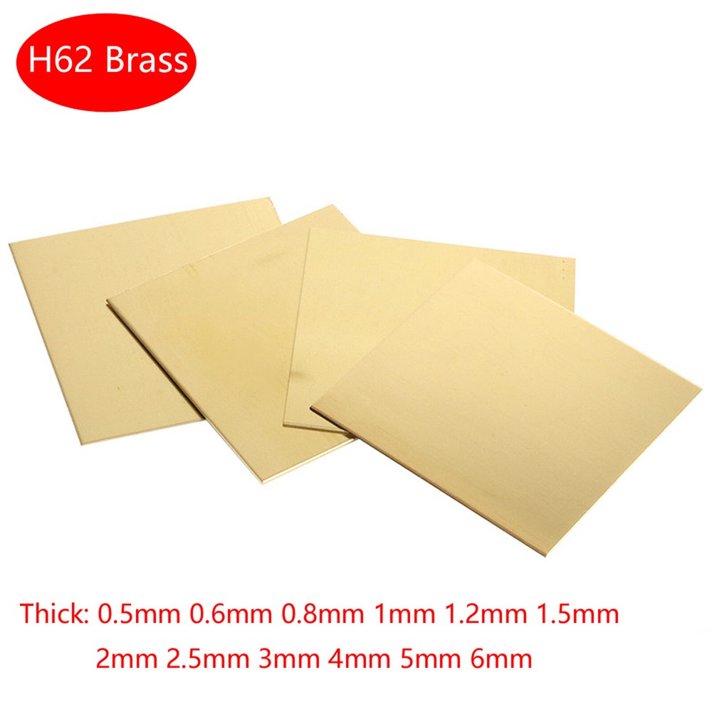 H62 Brass Sheet Various Sizes,Various Thickness, Model Making, Jewellery Making
