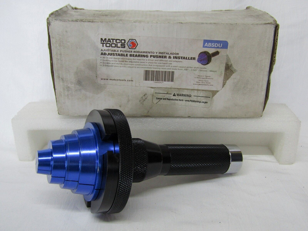 Matco Tools Adjustable Bearing Seal Driver ABSDU
