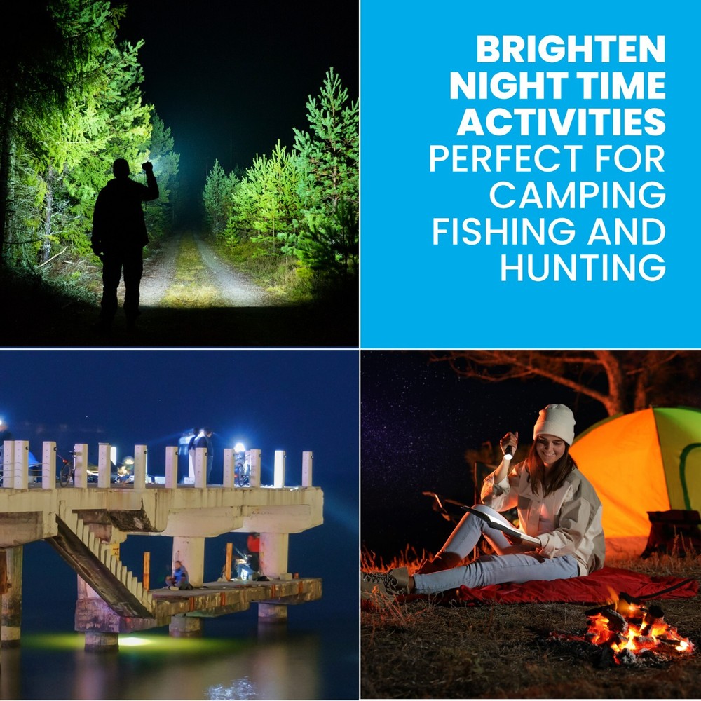 Bell + Howell Tac Light High Performance Ultra Bright Flashlight - 3 Pack