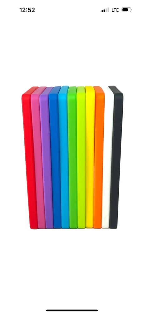 PSA Graded Card Slab Bumper Guard Protector - New - Color RED