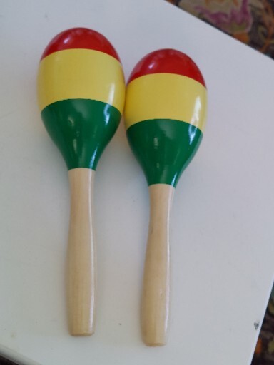 Maracas Reggae Stagg 9.5" Great Sound