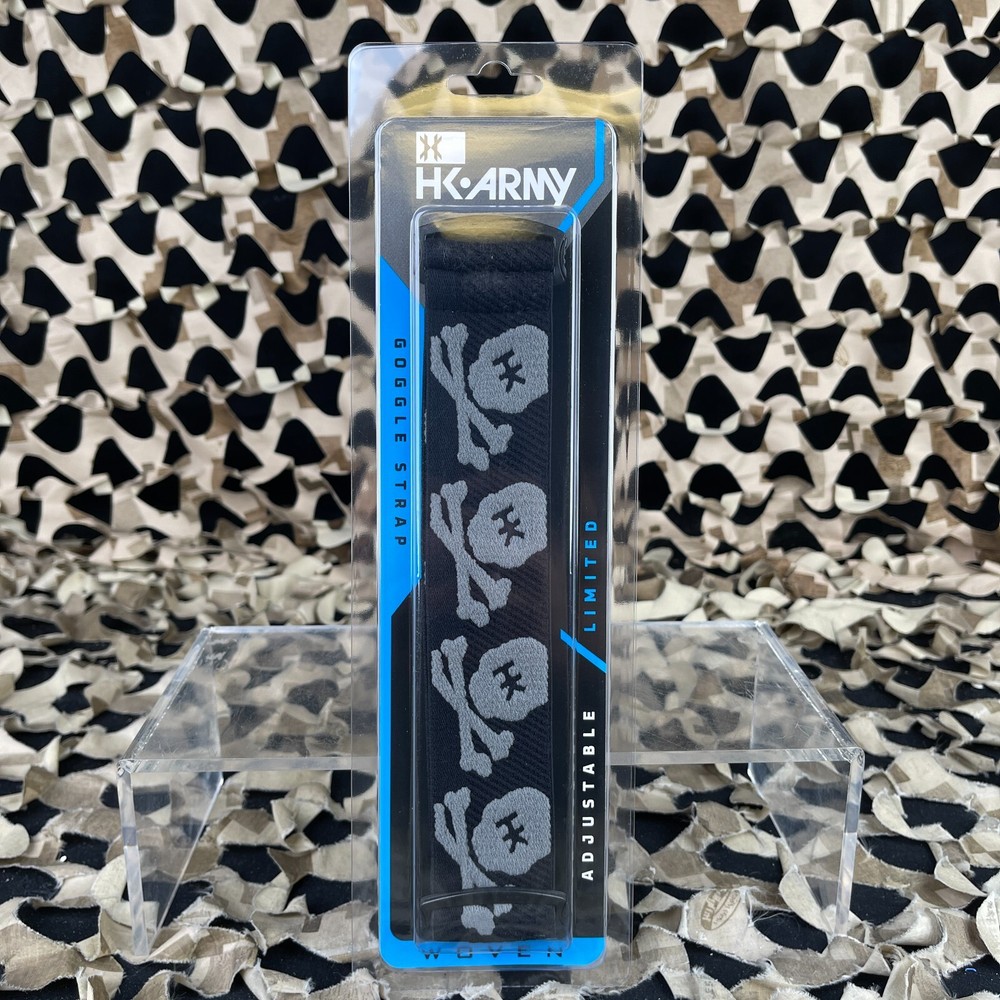NEW HK Army Universal Goggle Strap - Bones - Grey