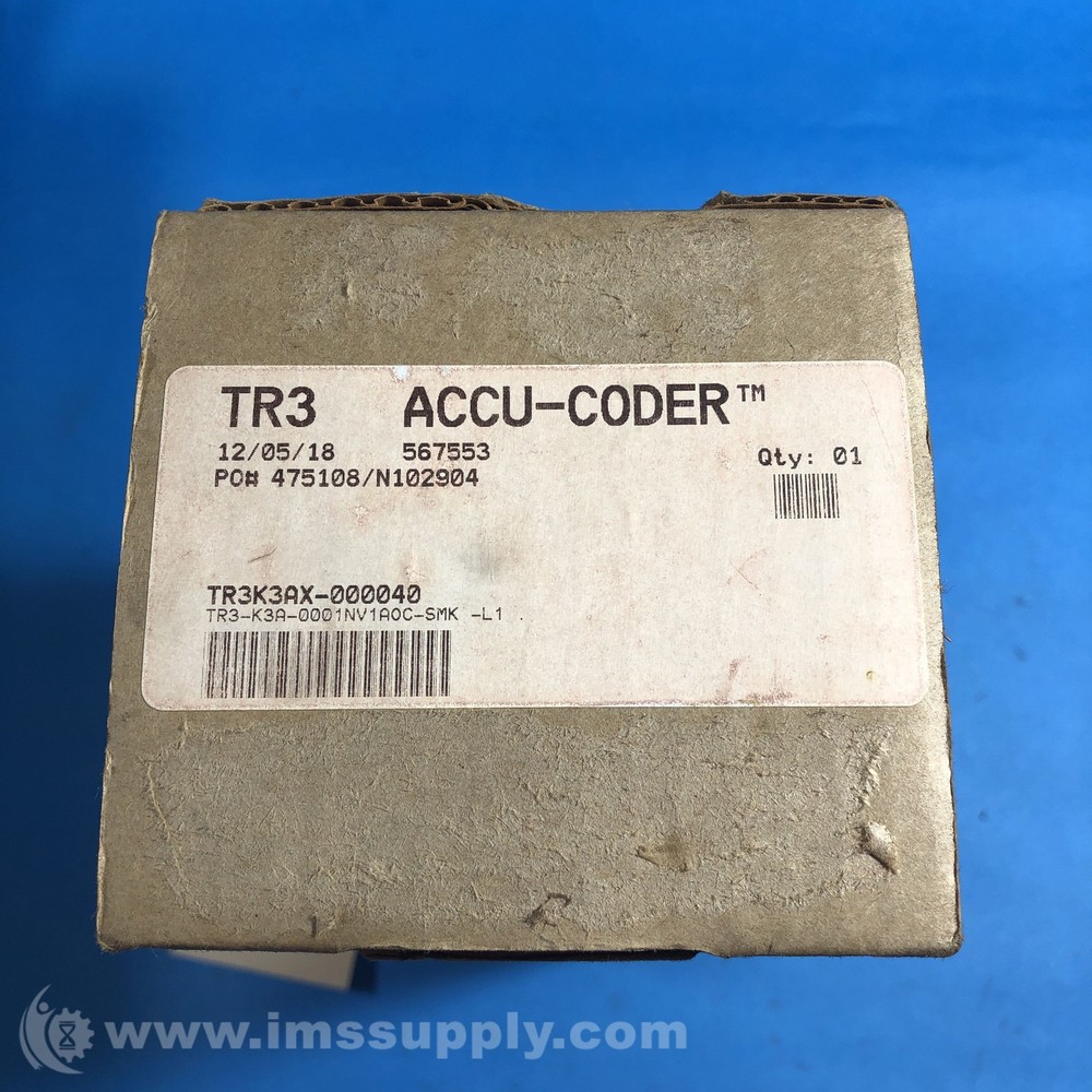 Encoder Products TR3-K3A-0001NV1AOC-SMKL1 Encoder Measuring Wheel FNOB