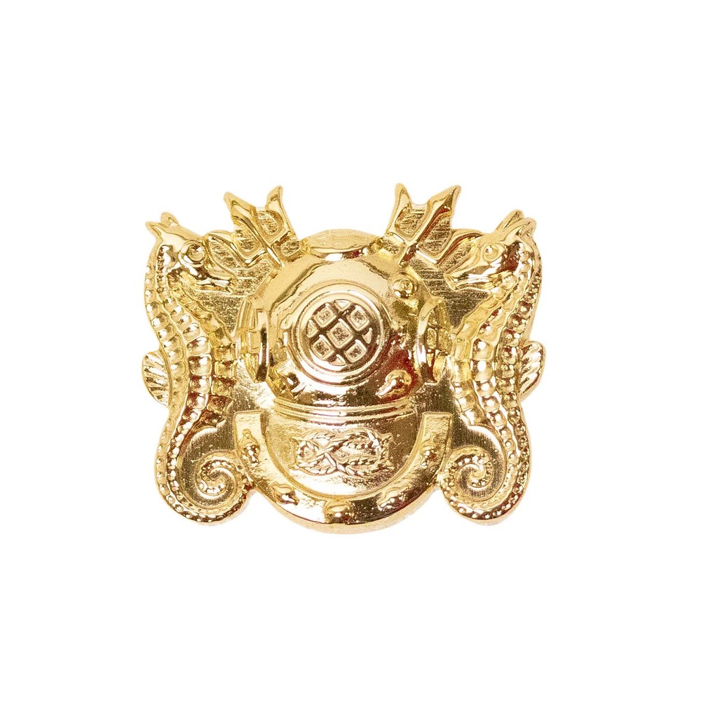Navy Collar Device Badge Gold Diving Officer