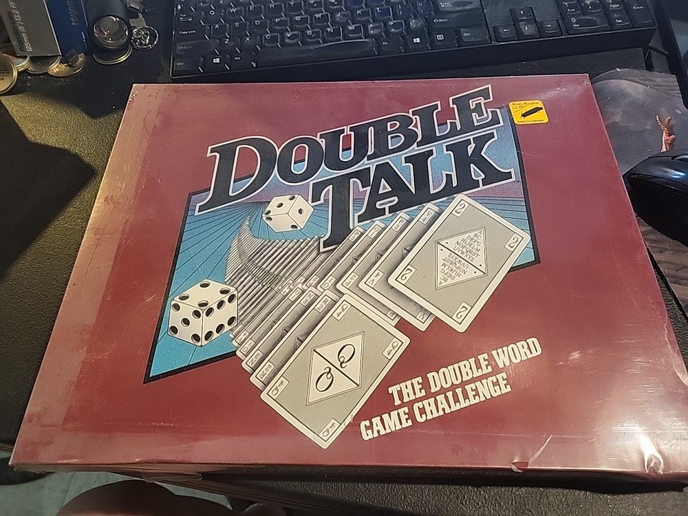 Double Talk The Double Word Challenge Game (1983) Factory Sealed