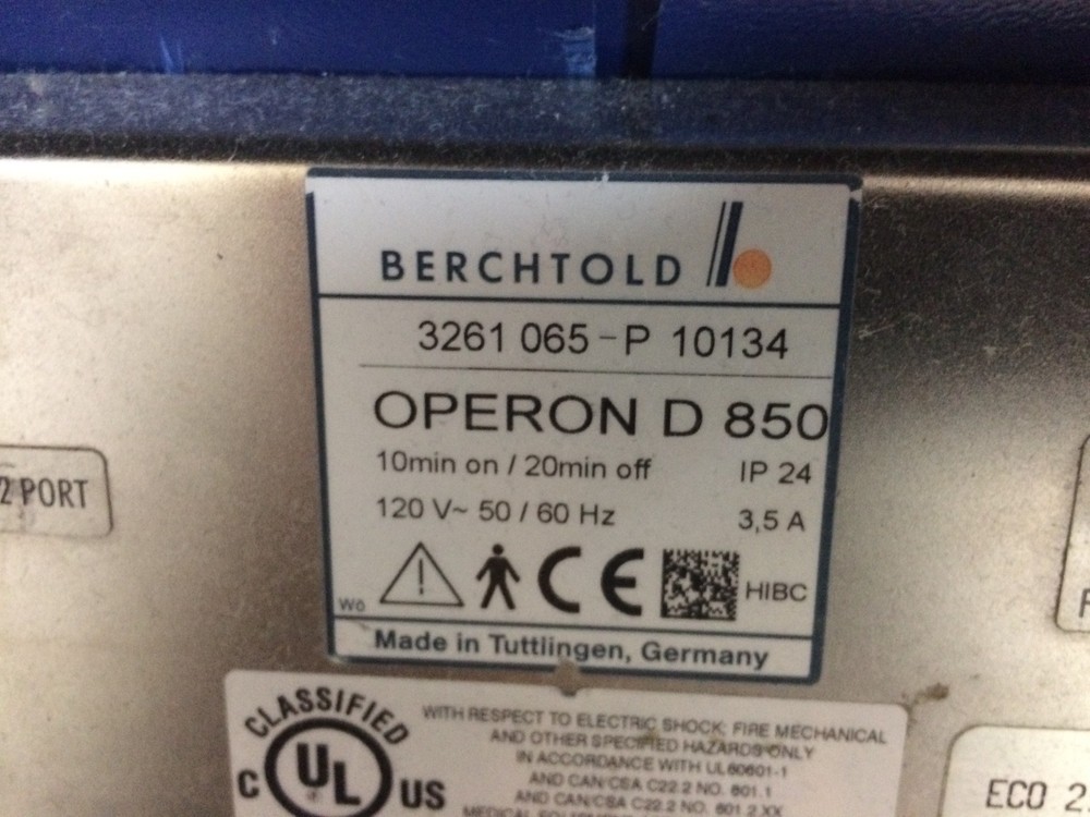 Berchtold Operon D850 operating room table. Good Condition, guaranteed.