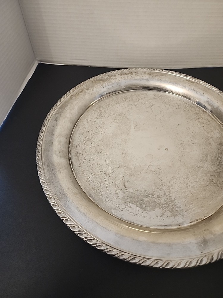 Oneida Silver Plated Serving Tray