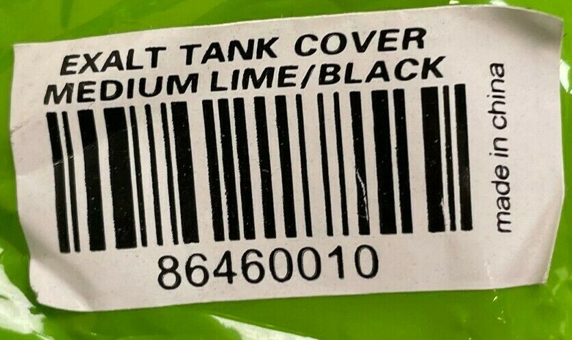 NEW Exalt Tank Cover - Medium - Lime