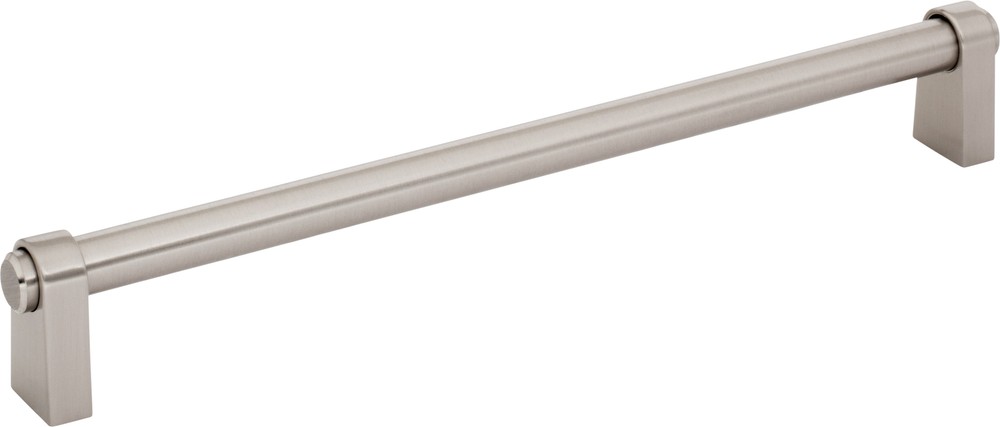 Top Knobs TK3214BSN Lawrence Pull 8 13/16" (c-c) - Brushed Satin Nickel