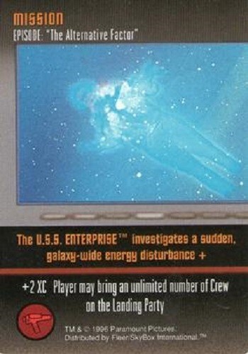 1996 star trek the card game