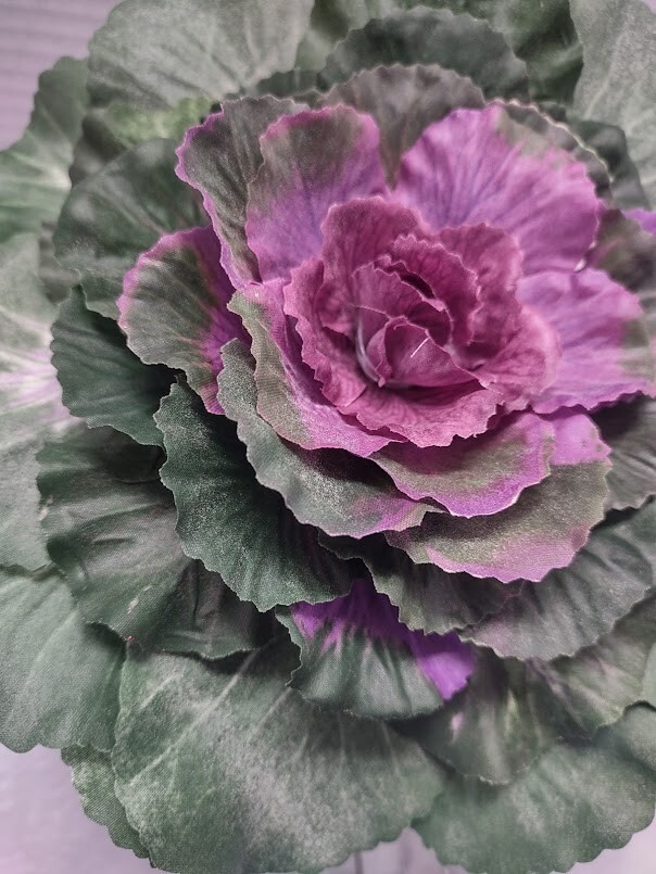 Mini rose artificial decorative cabbage. Silk Flowers