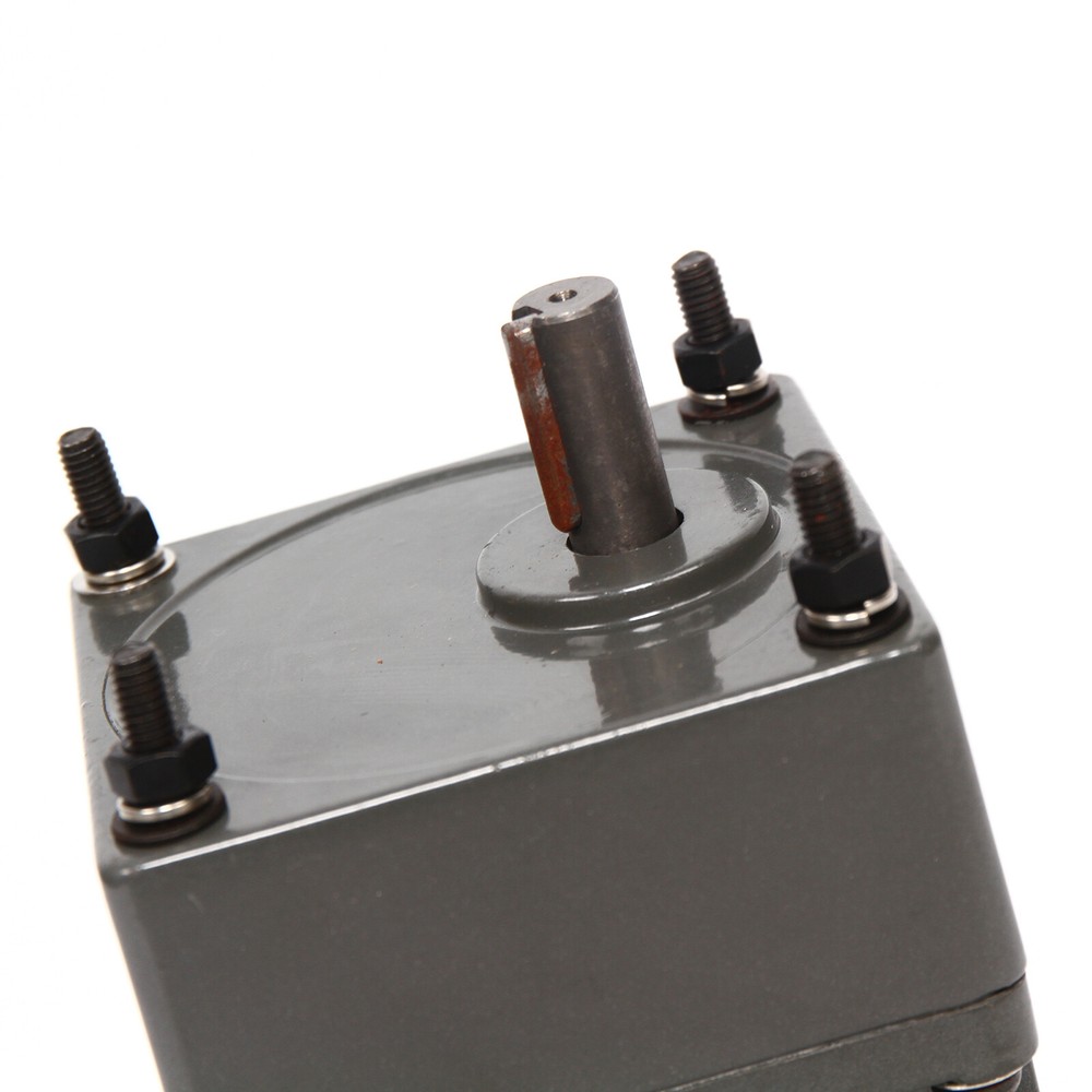 60W AC Gear Motor Electric Variable w/ Speed Controller Single-phase 1:10 110V