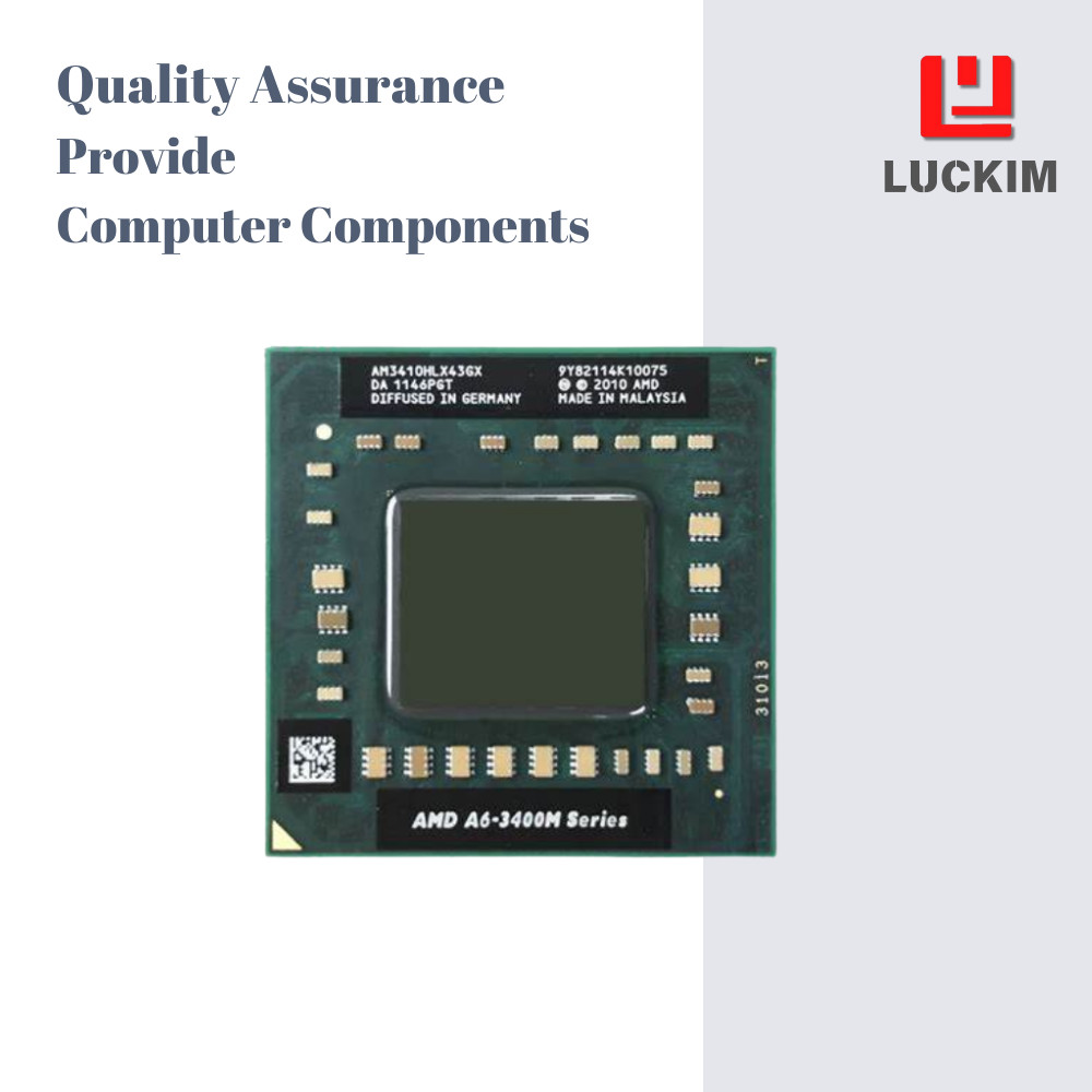 AMD A6-3410MX CPU - Socket FS1 4 Cores 4 Threads 1.6GHz 1MB L2 Cache 4MB L3 Cach