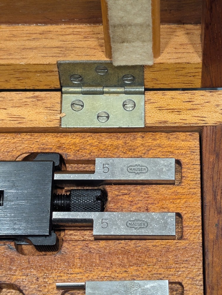 Gauge block accessory set Frank Mauser