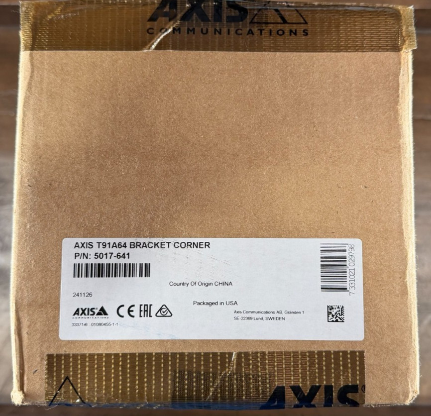 Axis T91A64 Mounting Bracket Corner 5017-641