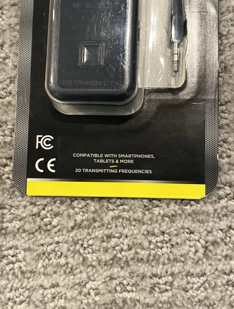 NEW - AUTO DRIVE Wireless FM Transmitter for cars - smartphones & tablets