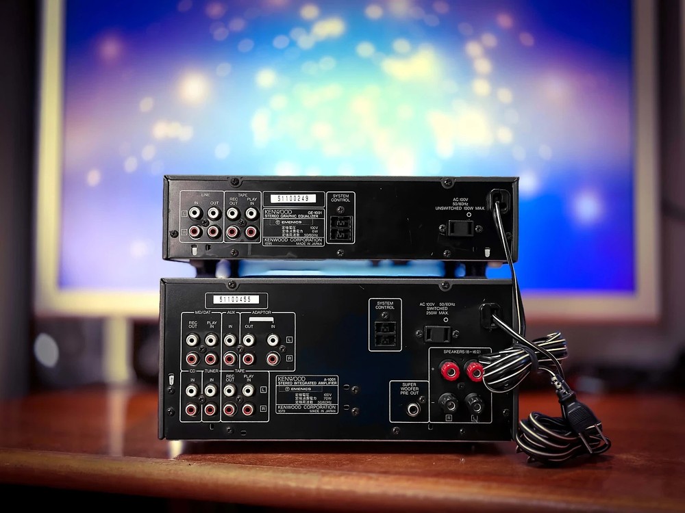 KENWOOD SETUP 🌈RaRe🌈 Vintage Stereo Amplifier & Parametric Equalizer