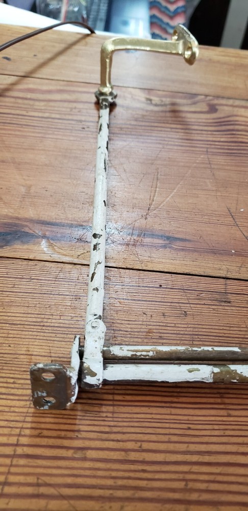 Vintage Brass Transom Window Hardware Operator 52" Long GA9846