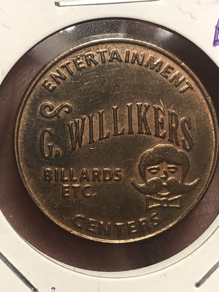 Arcade Token - G Willikers - Sarasota, Florida