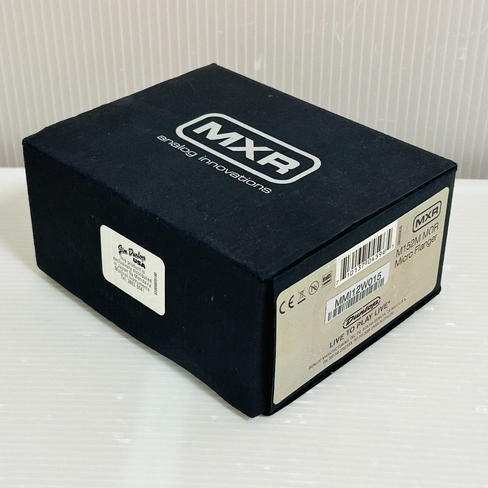 MXR Micro Flanger Guitar Effect Pedal