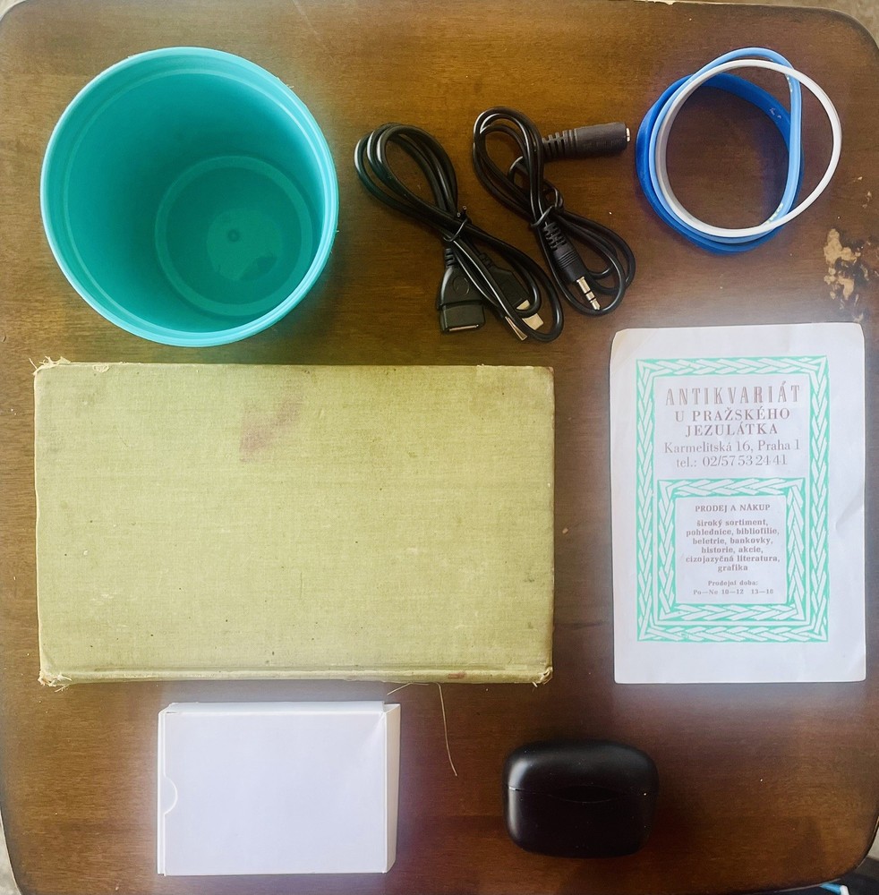 Small Useful & Useless Mystery Lot – Random Items, Book, Oddities, Surprise Box