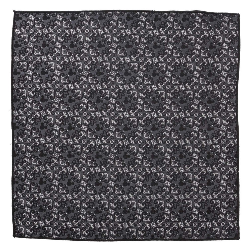 Disney Mickey Mouse Damask Tile Pocket Square