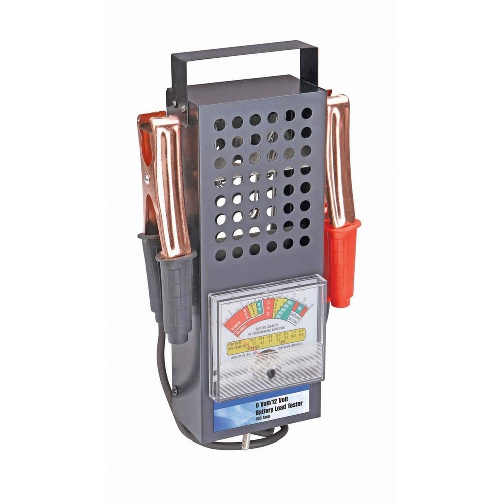 Battery Load Tester 100 Amp 6/12V with Metal Switch