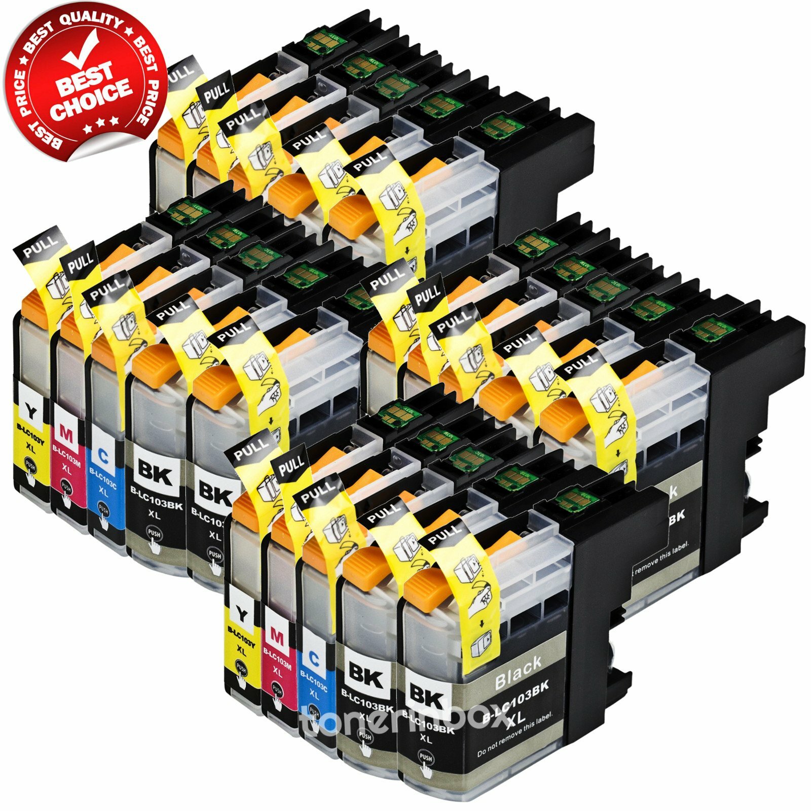 Printer Ink Cartridge for Brother LC103XL LC-103 XL MFC-J470DW MFC-J475DW J870DW