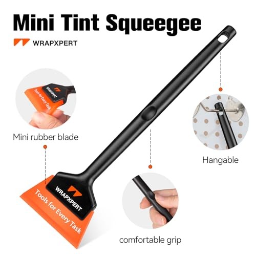 Window Tint Tools 2Pack, Small Squeegee 5 inch & Mini Squeegee for Car