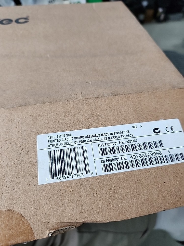 New Adaptec ASR-2120S/64MB SCSI Controller Cards