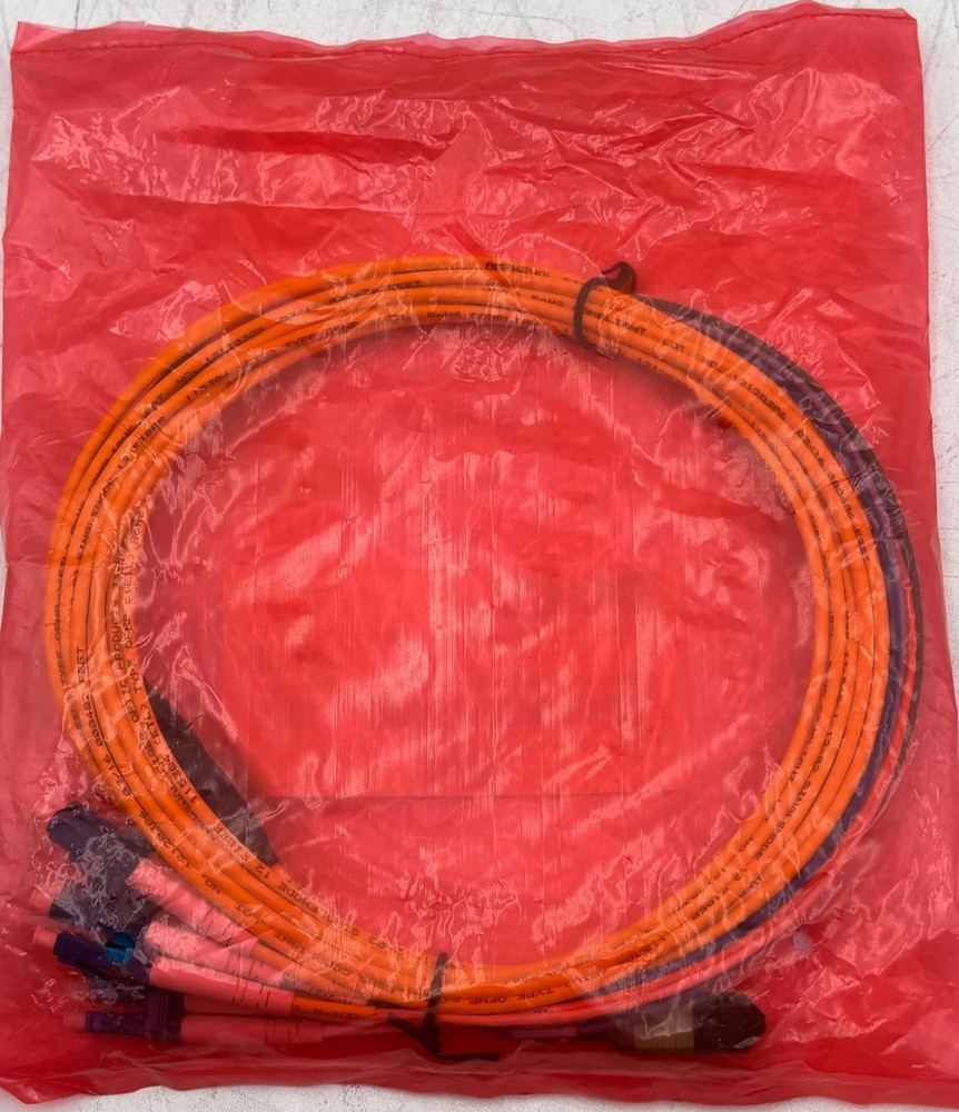 Dell 0J6TD3 Optical Cable - CBL, MTP-4xLC, SM, 5m