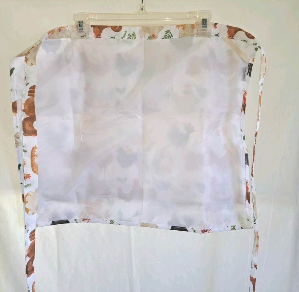 Hen's And Chicks Egg Collectibg Apron
