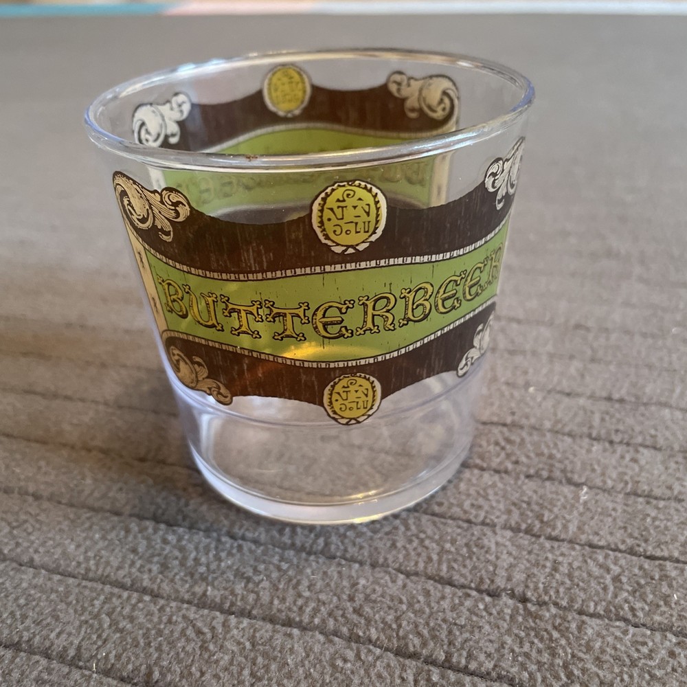 harry potter butterbeer Plastic Glass From Warner Bros Studios