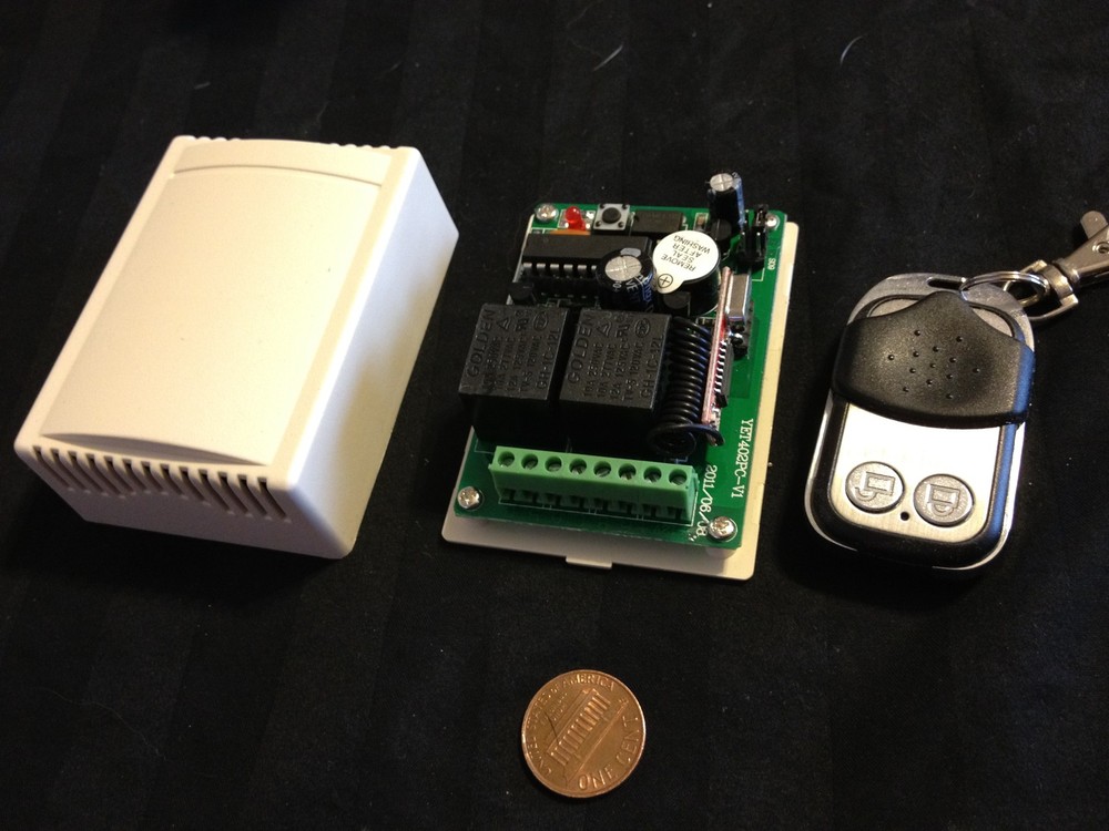 2CH RF Wireless Remote Control Momentary/Toggle/Latch C b14