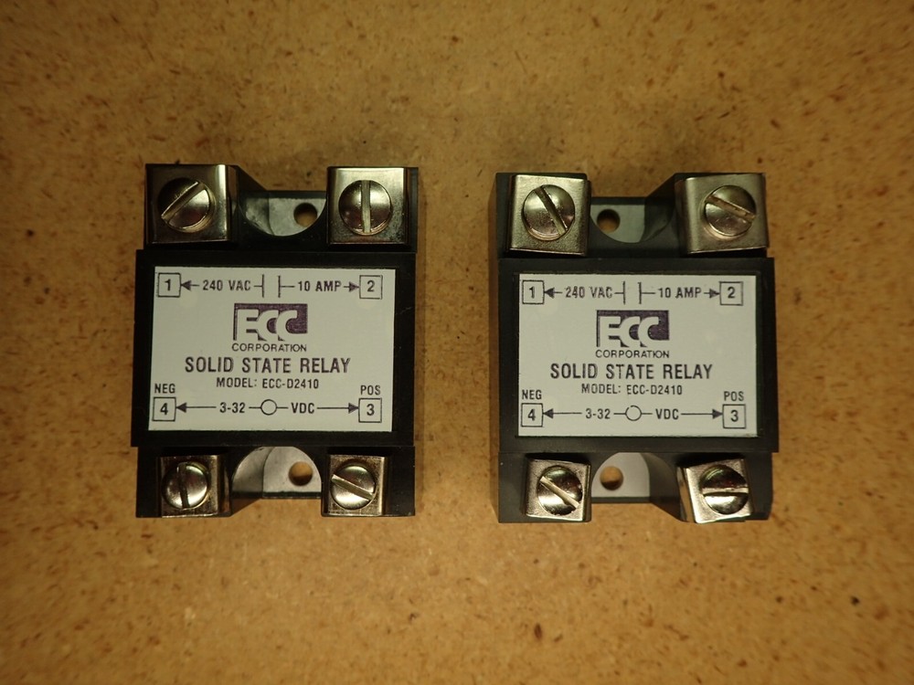 (Qty. 2) Optically Isolated Solid State Relay, unused
