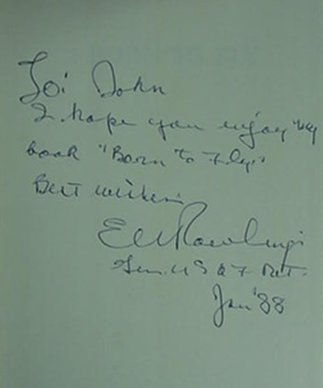 GENERAL EDWIN RAWLINGS (USAF) 1987 BOOK ***SIGNED***