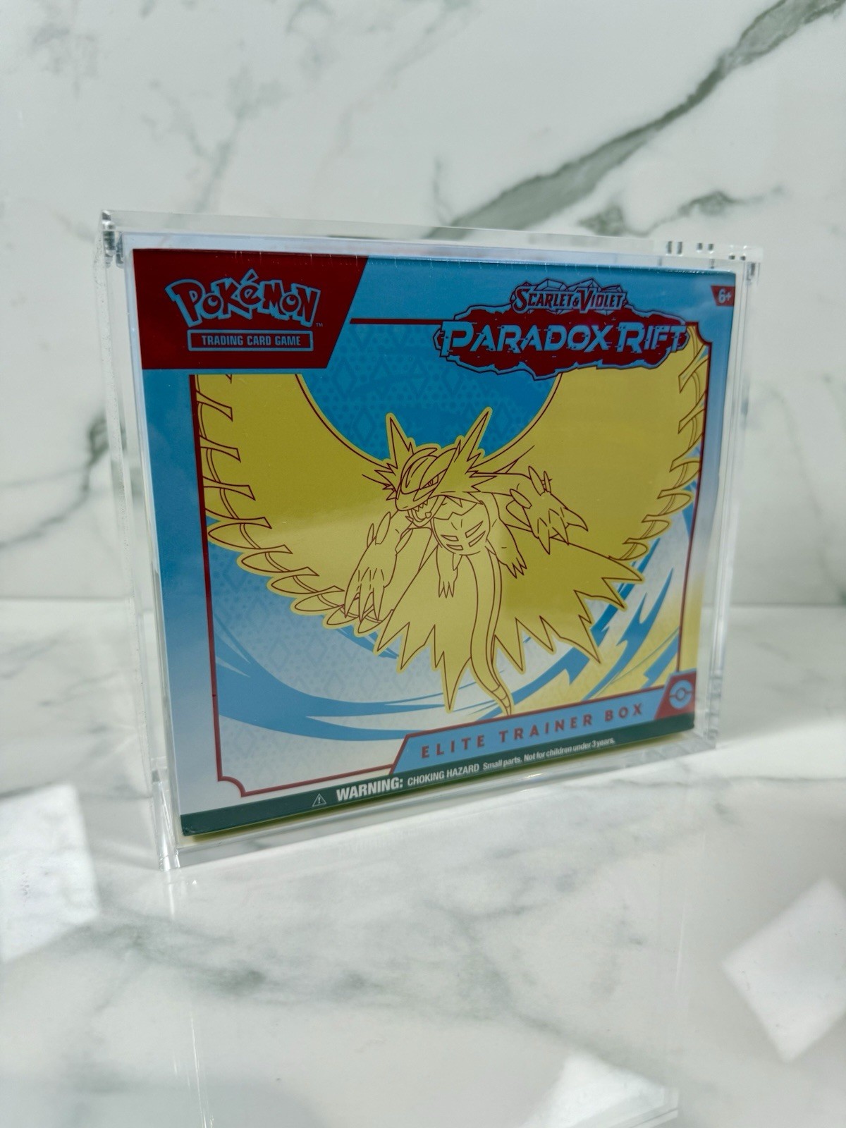 Premium Acrylic Display Case Box for Pokemon ETB Trainer Boxes UV Protection