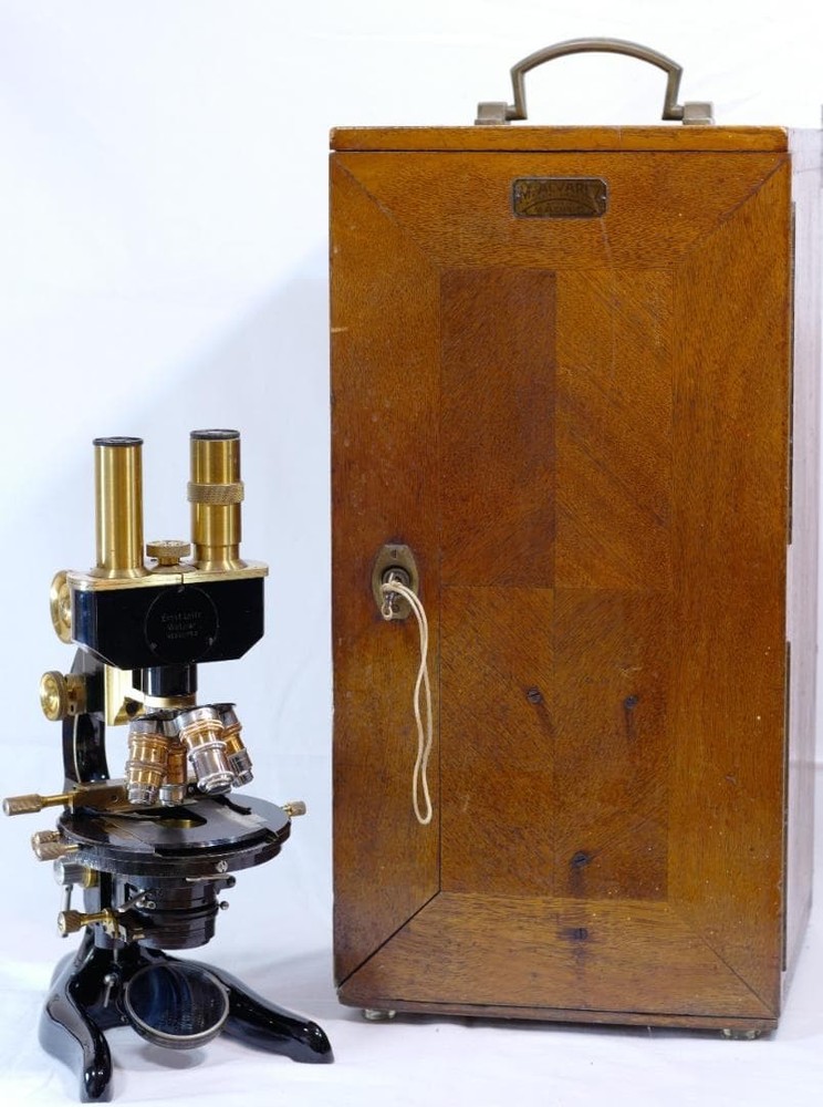 Ernst Leitz AABM Antique Microscope Made in 1923