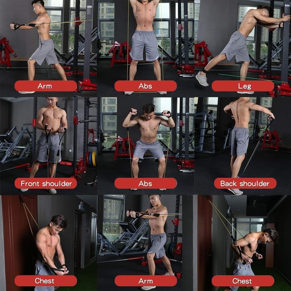 Adjustable Resistance Bands Set