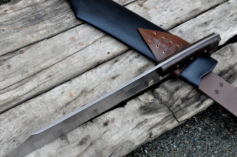 Large Chopper Machete-Hunting, camping, Tactical, Combat machete, Handmade