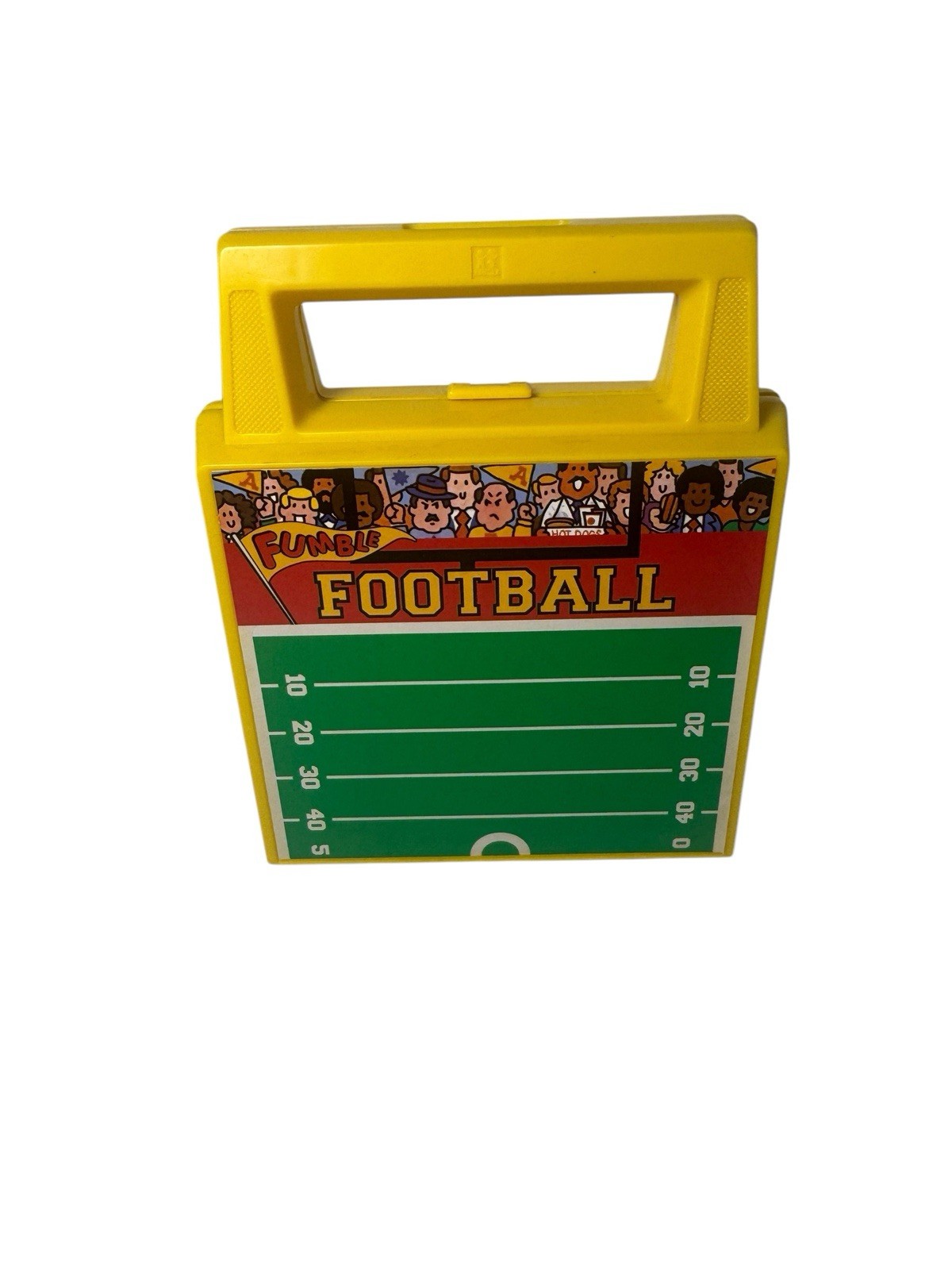 Vintage TOMY Funny Football Wind Up Toy Game Case Only- Fast Shipping