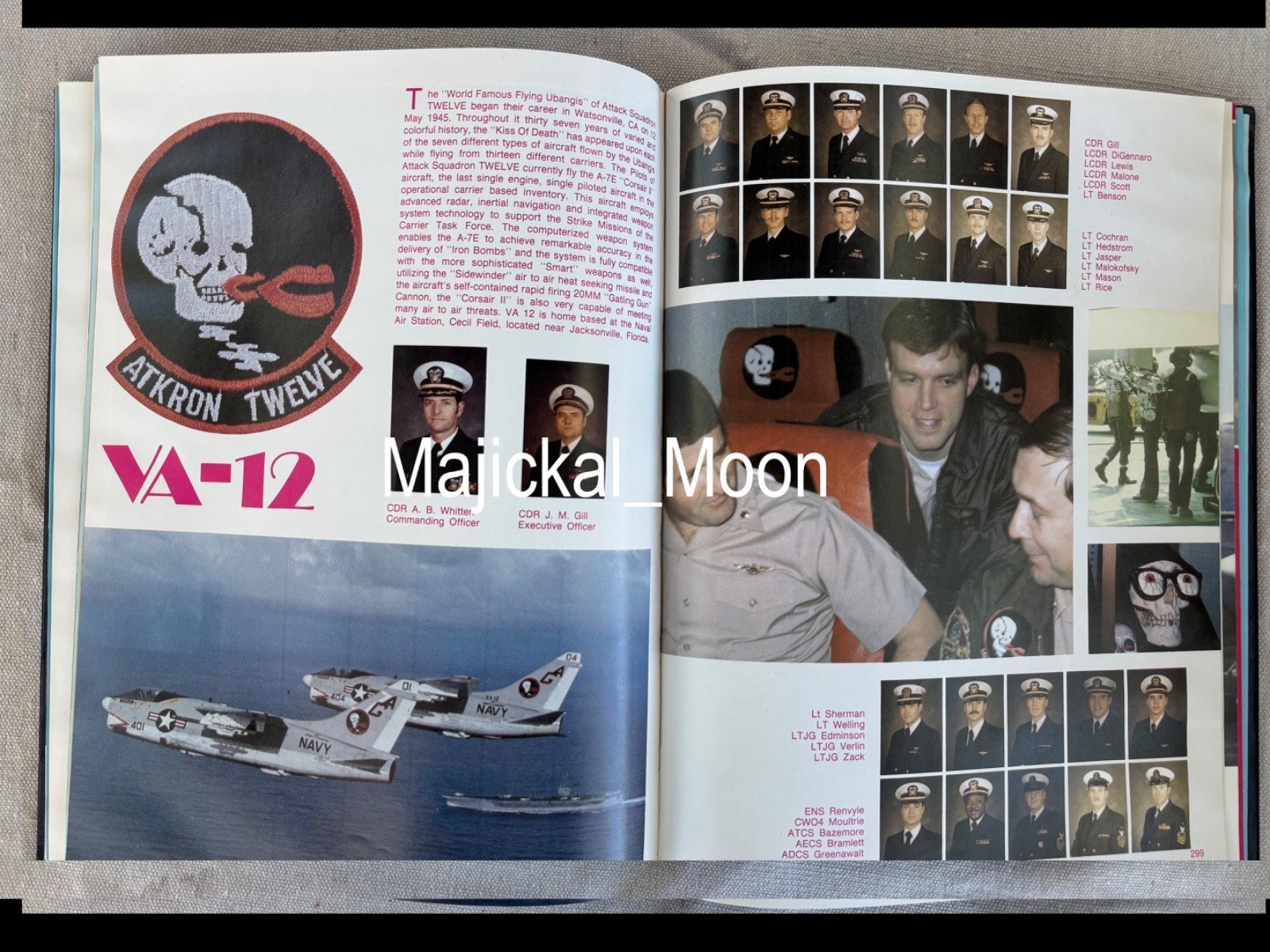 USS Dwight D. Eisenhower CVN-69 Deployment Cruise Book 1981-1982