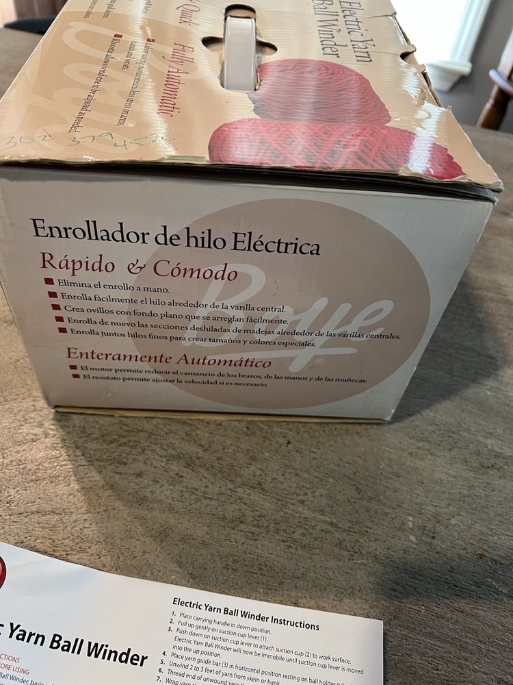 Boye Electric Yarn Ball Winder Excellent Condition