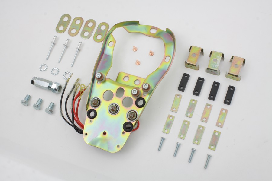 Three Light Dash Base for Harley-Davidson